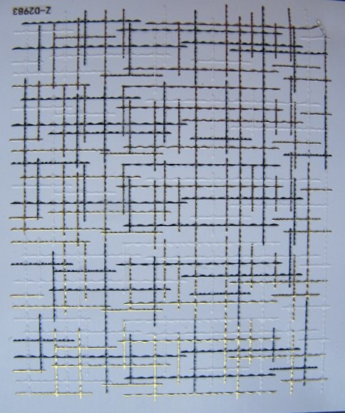 Металізовані гнучкі стрічки 3 D рігожка на липкій основі- золото Київ - фото 1