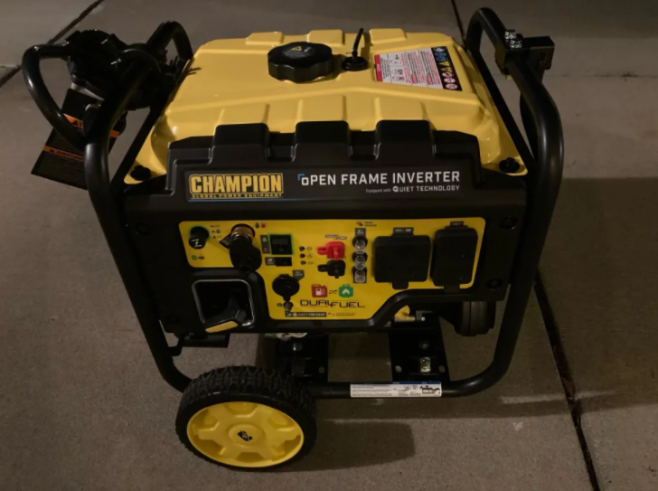 Электрогенератор Двухтопливный (Газ/Бензин) Инверторный С Открытой Рамой И Электрозапуск На 4500 Вт Киев - изображение 4