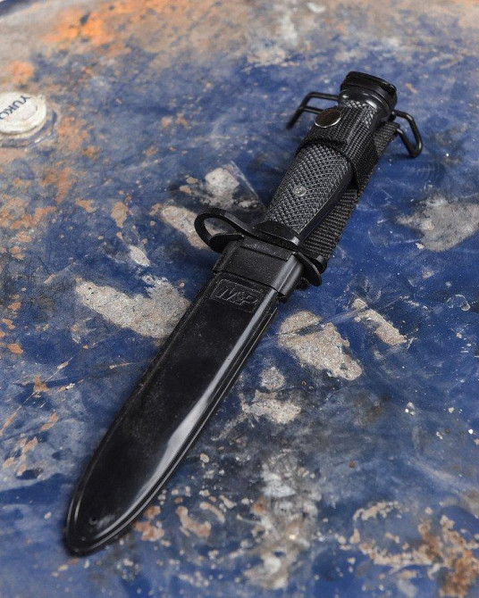 Армейский штык-нож M&P total black ВТ6820 Одесса - изображение 5