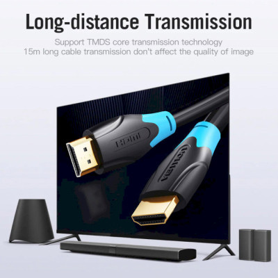 Кабель HDMI M - M, 5.0 м, V1.4, 4K 60Гц, PVC Vention Винница - изображение 10