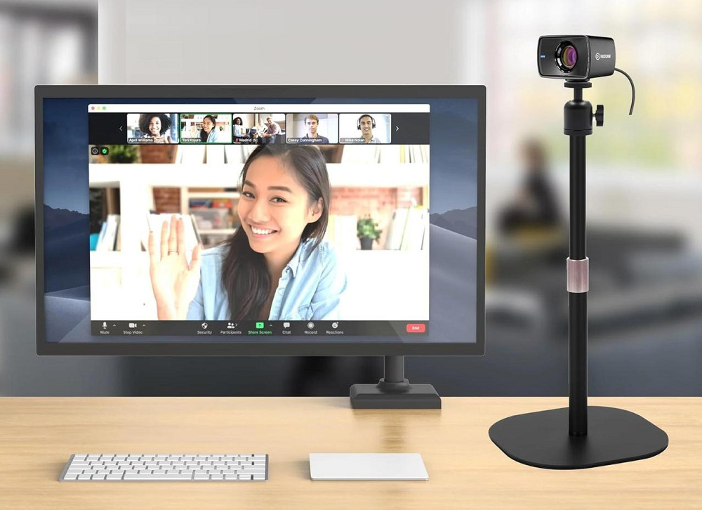 Регулируемый настольный штатив AYIZON 31-46 см для вебкамеры, смартфона, металлическая стойка для проектора Киев - изображение 3