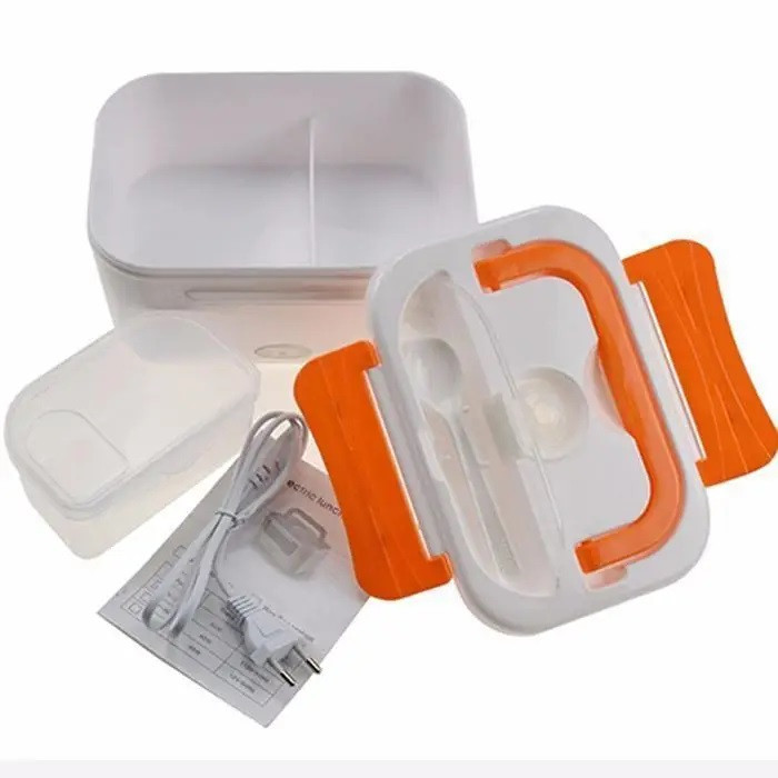 Ланч Бокс на Два Відсіка з Підігрівом Їжи від мережі 220 л Lunch box Коробка для Обеда Дніпро - фото 8