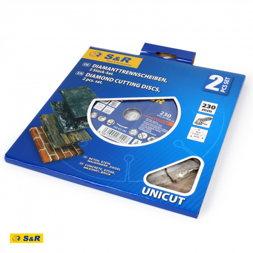 Диски алмазні S&R Meister 230х22.2 мм 2 шт Одеса - фото 5