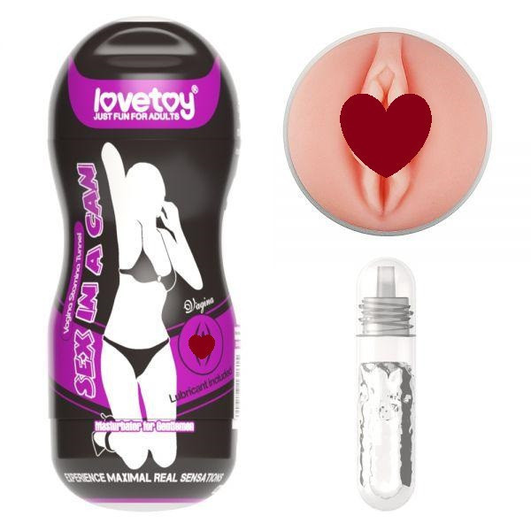 Чоловічий девайс без вібрації Vagina Stamina Tunnel Sex Aura Київ - фото 1