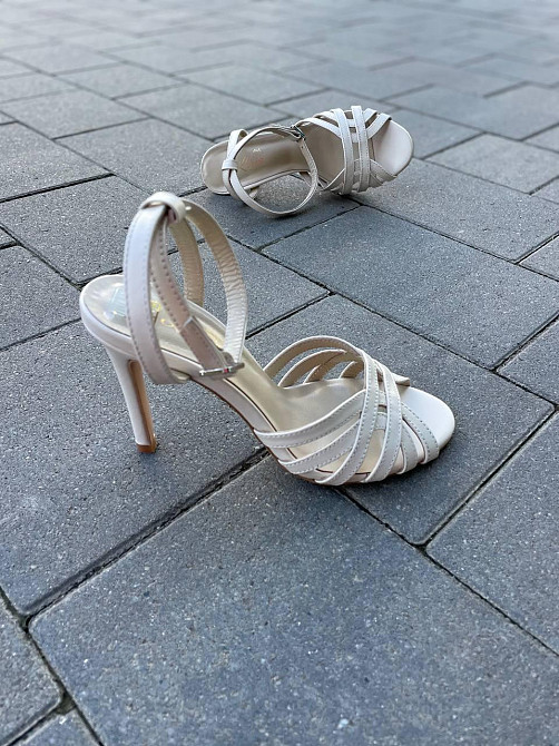 LIRIO Босоніжки жіночі бежеві літні LIRIO L0332/9510-60 з натуральної шкіри / Босоніжки на підб Коломыя - изображение 10