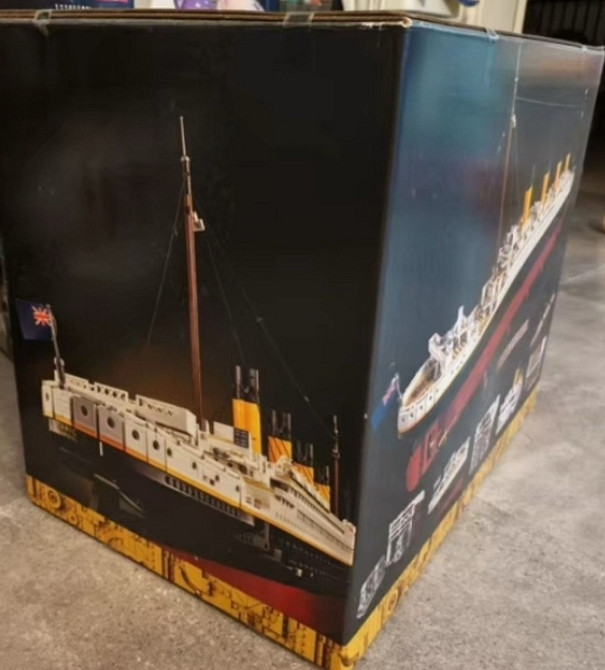 Блоковый конструктор “Титаник” 1,15 м | 9090 деталей. Харьков - изображение 6