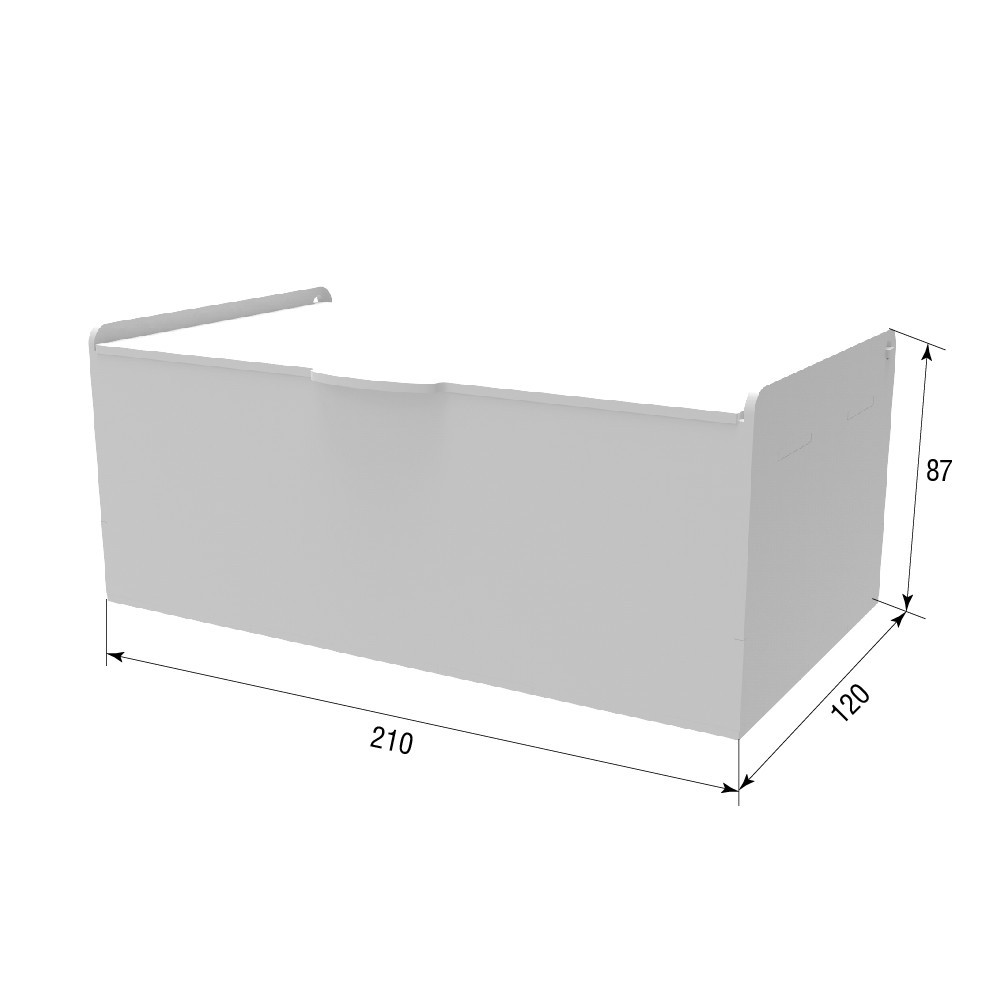 Салфетница акриловая EKOSTAR  210х120х80 Киев - изображение 3