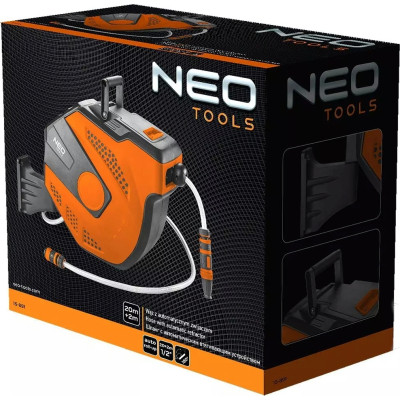 Поливочный шланг Neo Tools на автоматической катушке, 20м+2м, 1/2" (15-891) Винница - изображение 7