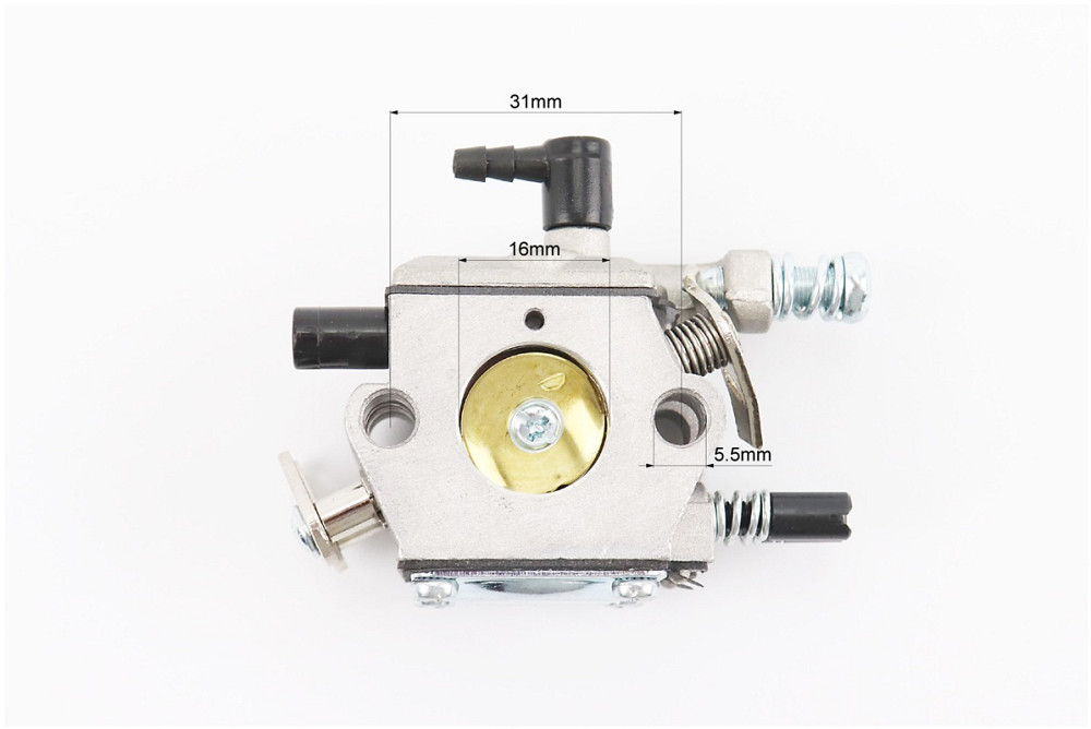 Карбюратор 4500/5200, пластикові штуцери Київ - фото 3