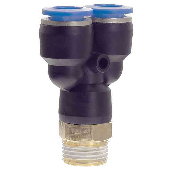 Штуцер цанговий Y Ø10мм МТ 3/8" SIGMA (7027861) Рівне