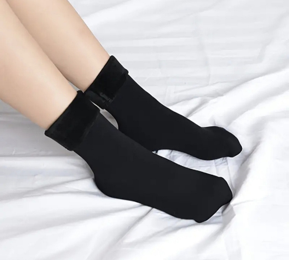 Шкарпетки на флісі Чорний Смела - изображение 7