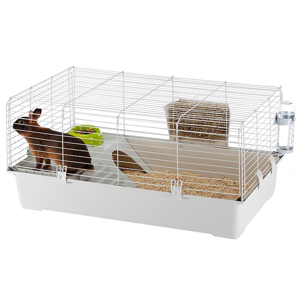 Клетка для кроликов и морских свинок Ferplast Rabbit 100 (Ферпласт Реббит 100) Белый Запорожье - изображение 2