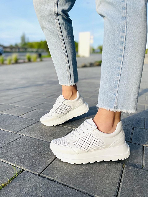 Arcoboletto Кросівки жіночі Arcoboletto 809 ST білі (весна-літо, шкіра натуральна) (5040) Коломыя - изображение 10