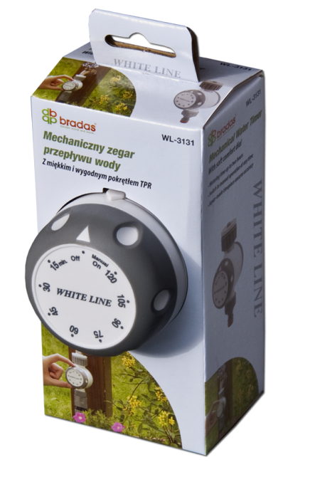 Таймер для полива механический до 120 мин. WL-3131 BRADAS Польша Киев - изображение 2