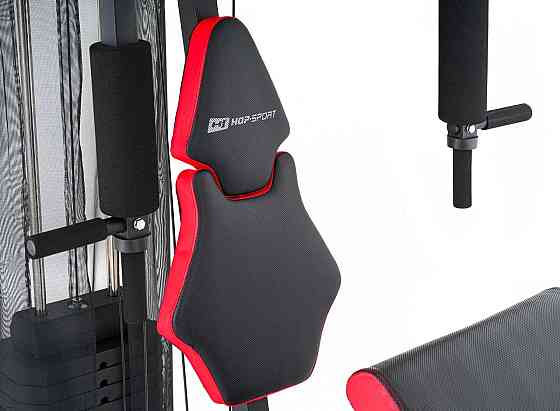 Силова фітнес-станція HS-1044K з партою Скотта 66 кг стек для дому та спортзалу багатофункціональна для всіх різновидів м'язів Київ