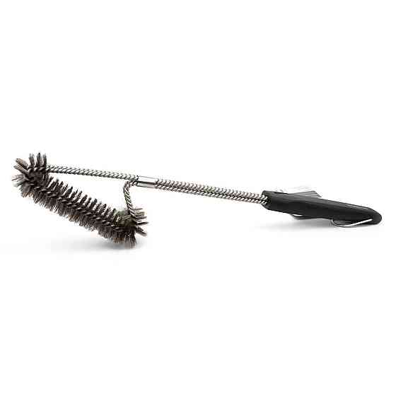 Щітка для гриля SANTOS двохрядна, нержавіюча сталь, 45см 232364 Код: 011592 Рівне