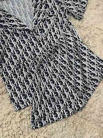 Детская пижамка из сатина шорты с рубашкой Серый р 146-152 Харьков