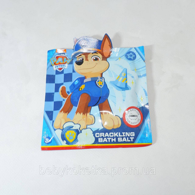 Дитяча хрумка сіль для ванни Nickelodeon Paw Patrol 55 г. Львів - фото 1