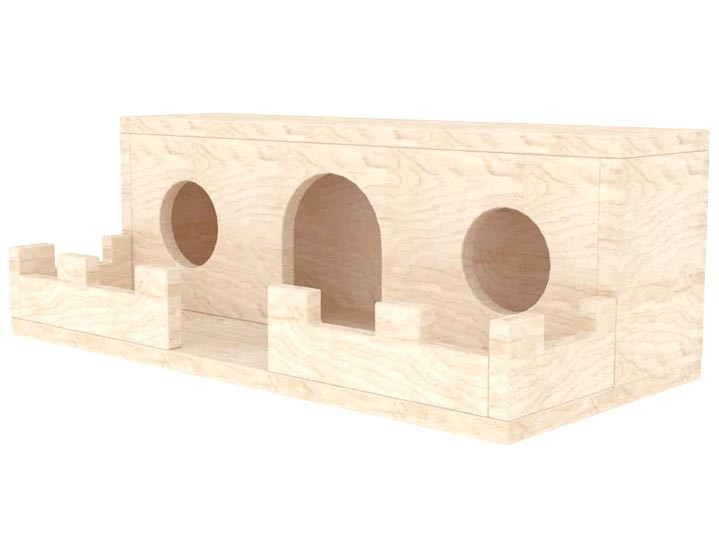 Домик для шиншиллы 