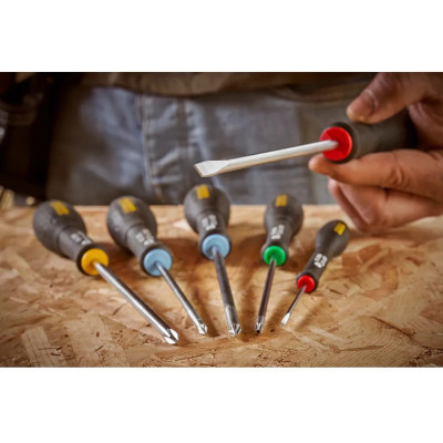 Отвертка Stanley FatMax, шлиц SL10х200мм, расширяющееся жало. (0-65-139) Винница - изображение 4