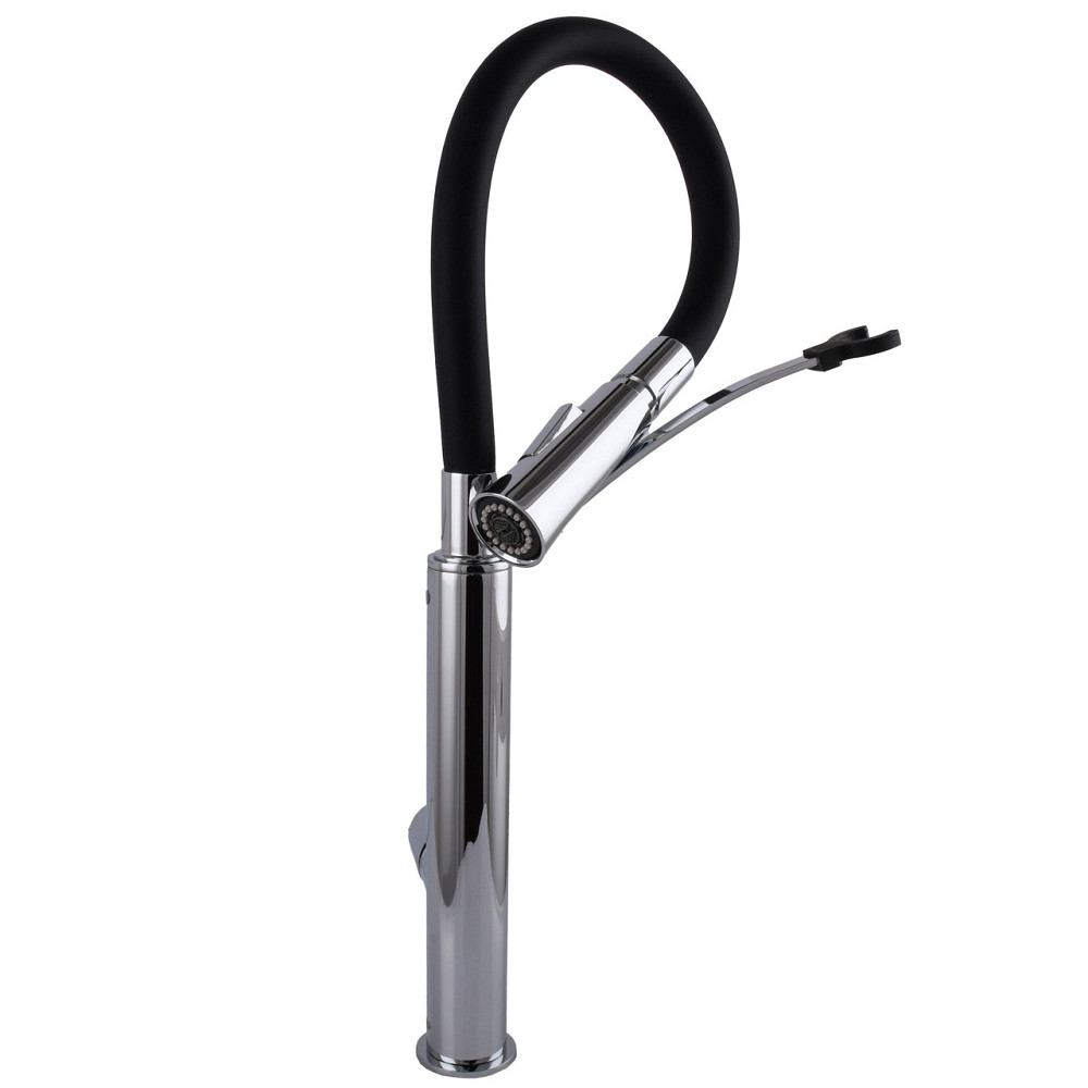 Змішувач для кухні TOPAZ MODERNO TMD-8817-H23-BL (000031715) Київ - фото 7