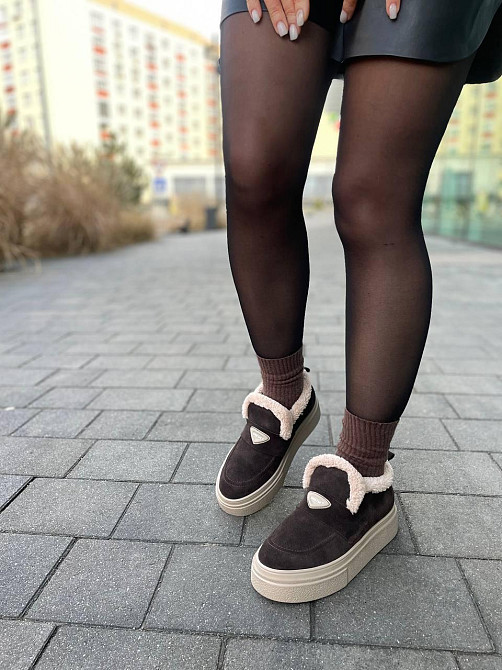 Соната Черевики жіночі Соната Линда шоколадні (зима, замша натуральна) (5683) 39 Коломия - фото 1