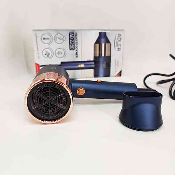 Фен для волос с холодным обдувом Adler, Фен электрический с насадками Качественный для волос RW-97 Львов