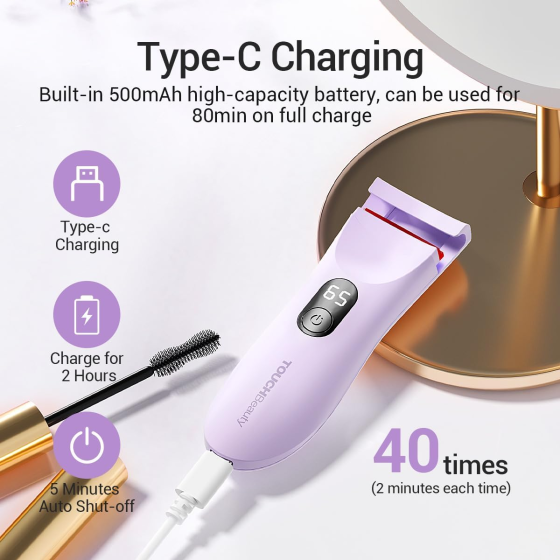 Щипці для завивки вій TOUCHBeauty (AG-2316APP) TOUCHBeauty: Скульптор Вашого Погляду. Електричні щипці з LED-дисплеєм Київ