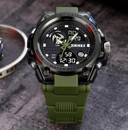 Годинники наручні SKMEI 2031AG, ARMY GREEN, 9782 Дніпро