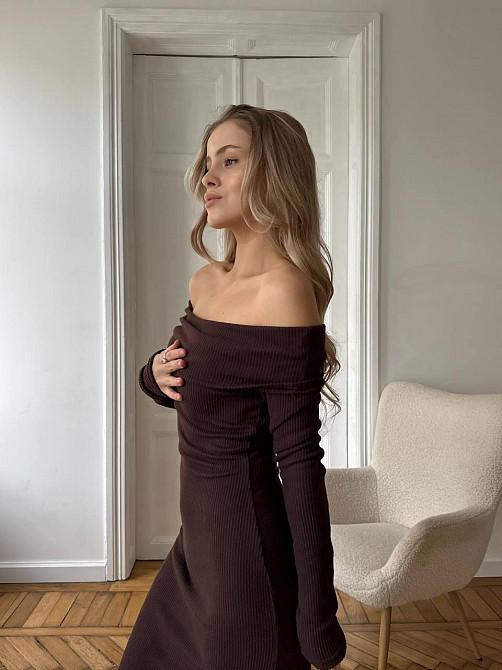 Женское платье из мягкой ангоры Одесса - изображение 7