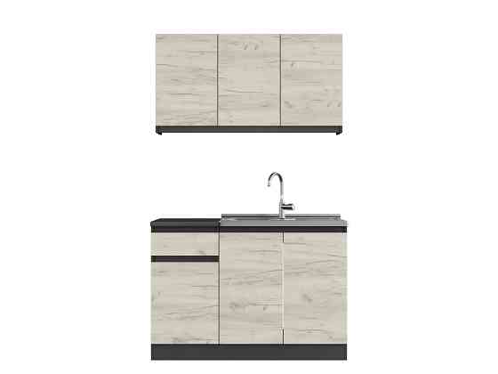 Кухня модульна Эверест Оптима набор №5 Дуб крафт белый 1,2 м (без столешницы) (DTM-5712) Львов