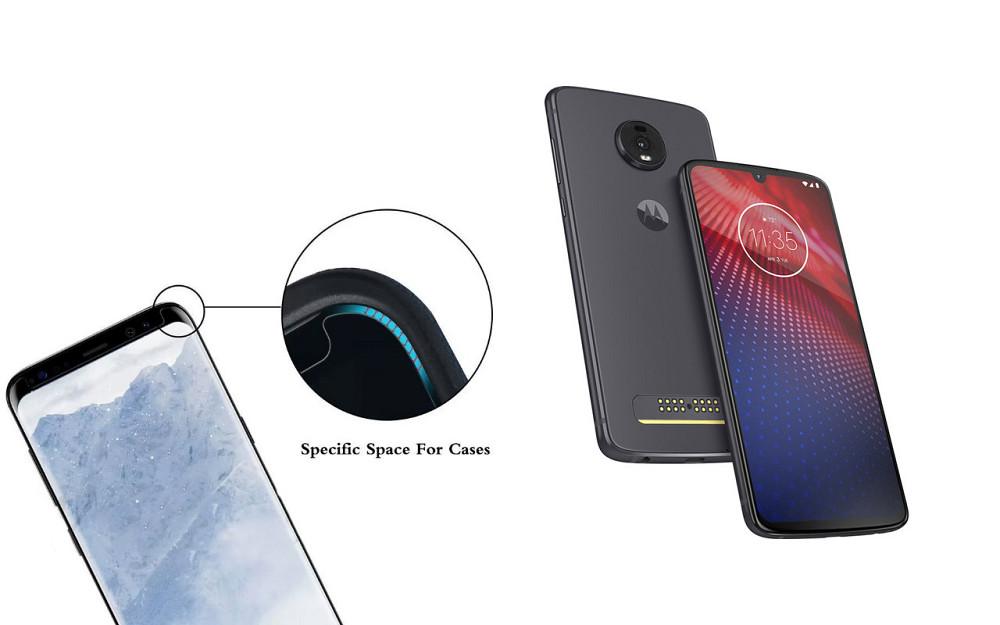 Захисне скло HyperGlass Pro для Motorola Moto Z4 – максимальна чутливість та захист Київ - фото 3