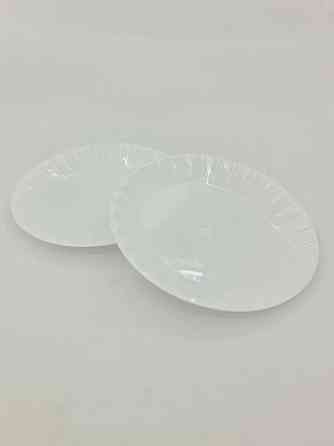 Тарілка одноразова 160 мм Склоподібна Біла (10 шт) Харків
