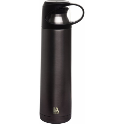 Термос Line Art Borneo 500 мл графітовий (60032122LA-11) Вінниця - фото 1