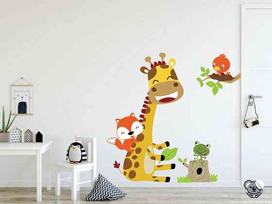 Наклейка виниловая декоративная в детскую комнату 