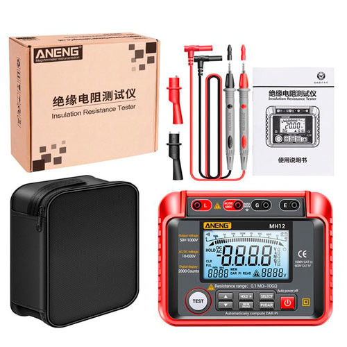 Мультиметр и тестер ANENG MH12 для измерения изоляции Киев - изображение 13