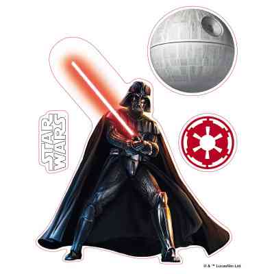 Стікер-наклейка ABYstyle Star Wars — Vador/Trooper (Вейдер/Штурмовик) 16х11 см / 2 ар (ABYDCO361) Вінниця