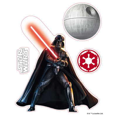 Стікер-наклейка ABYstyle Star Wars — Vador/Trooper (Вейдер/Штурмовик) 16х11 см / 2 ар (ABYDCO361) Вінниця - фото 2