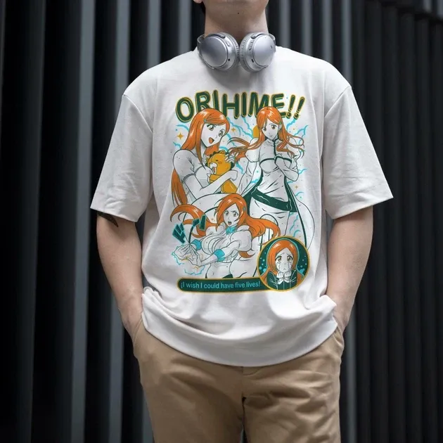 Футболка для підлітка хлопчика з принтом Блич Оріхіме WE Розмір 160 Anime10993 Дніпро - фото 3