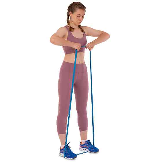 Гума для підтягувань (стрічка силова) L21 Вишневе