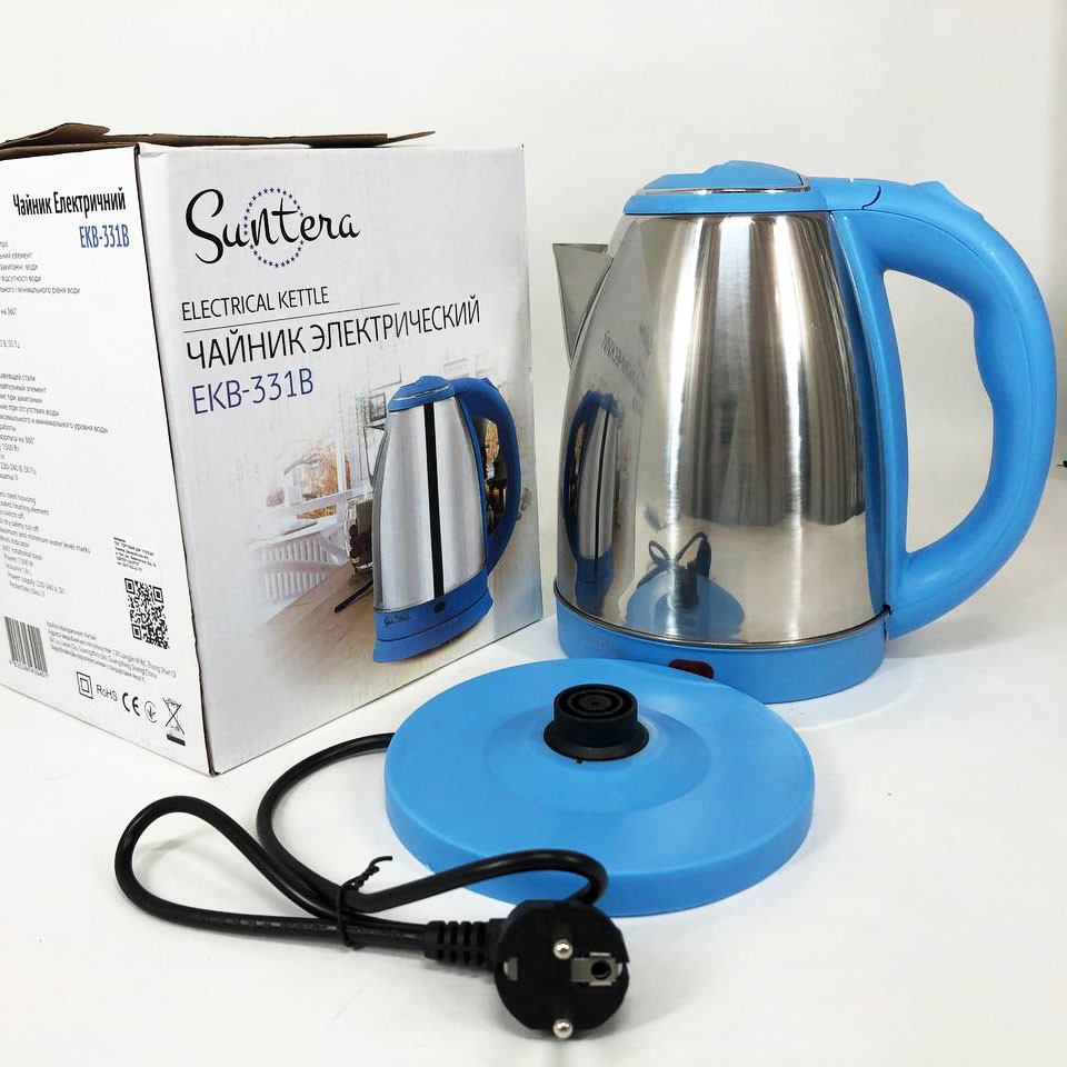 Потужний електричний чайник, Електричний чайник з автовідключенням Ергономічний UC-89 Івано-Франківськ - фото 2