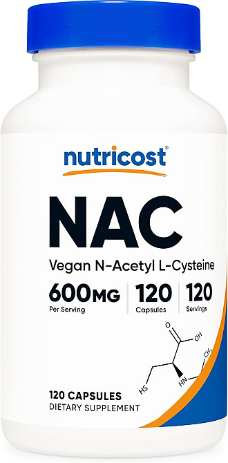 NAC, 600 mg, 120 Capsules Луцьк - фото 1