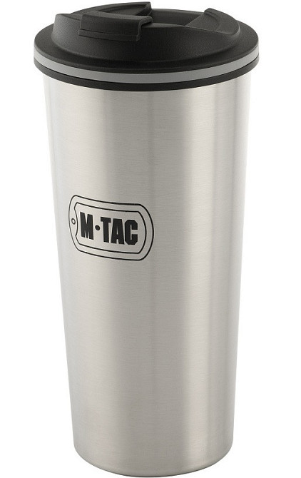 Універсальна Термокружка 450 мл з напувалкою M-Tac "Grey" (UN-A01-450) Нержавіюча сталь Нововолинськ - фото 10