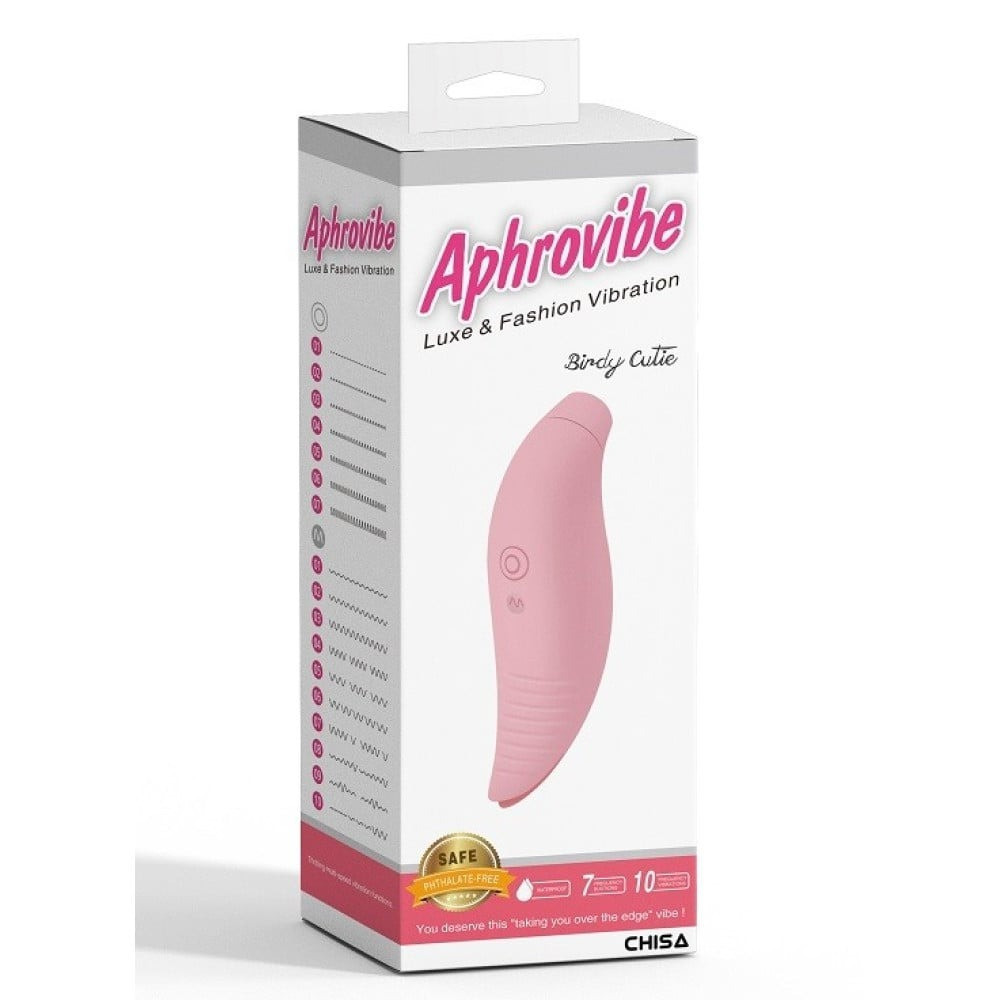 Вакуумный стимулятор клитора с вибрацией двухсторонний Chisa, розовый Sex Aura Киев - изображение 7