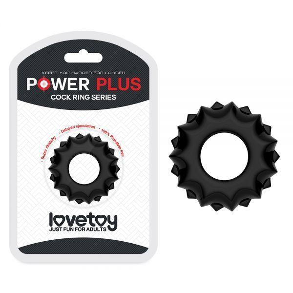 Ерекційне кільце з унікальним дизайном POWER PLUS Cockring Sex Aura Київ - фото 1