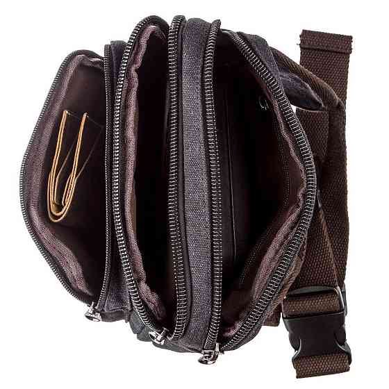 Бананка текстильная на пояс Черная (Vintage) Киев