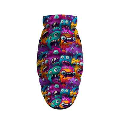 Курточка для животных WAUDOG Clothes Зубастые монстры XS 25 (402-4048) Винница