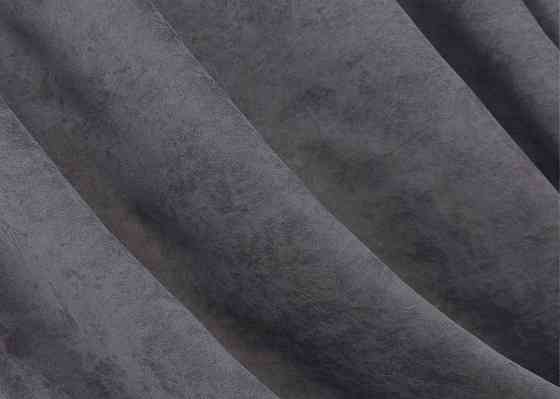 Комплект коротких штор VR-Textil Мікровелюр Petek YL № 1706ш Графітовий 130х170 см 2 шт (35-0377) Київ