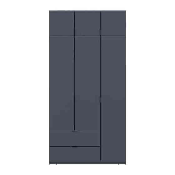 Шкаф для одежды Doros Лукас Графит 3ДСП 120х50х240 DRS-011650 (80737797) Львов