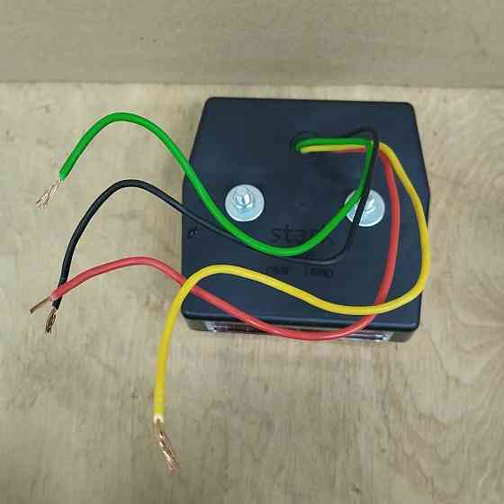 Ліхтар причепа діодний жовто-червоний на болтах з дротами (габарит, стоп, поворот) Вінниця